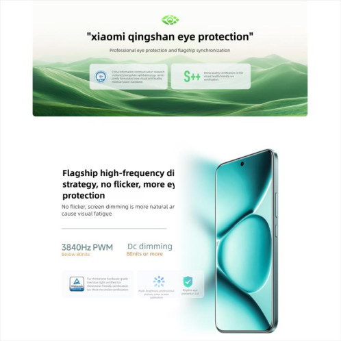 Xiaomi Redmi Note 15 Pro+ 5G, 12 Go + 256 Go, 6,83 pouces, Xiaomi HyperOS 2, Snapdragon 7s Gen 4 Octa Core, Réseau : 5G, NFC (Blanc) SX467W809-024